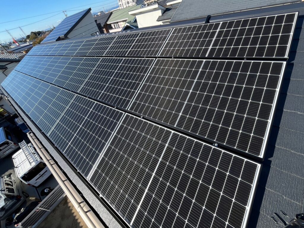 磐田市　N様　太陽光発電システム・蓄電システム